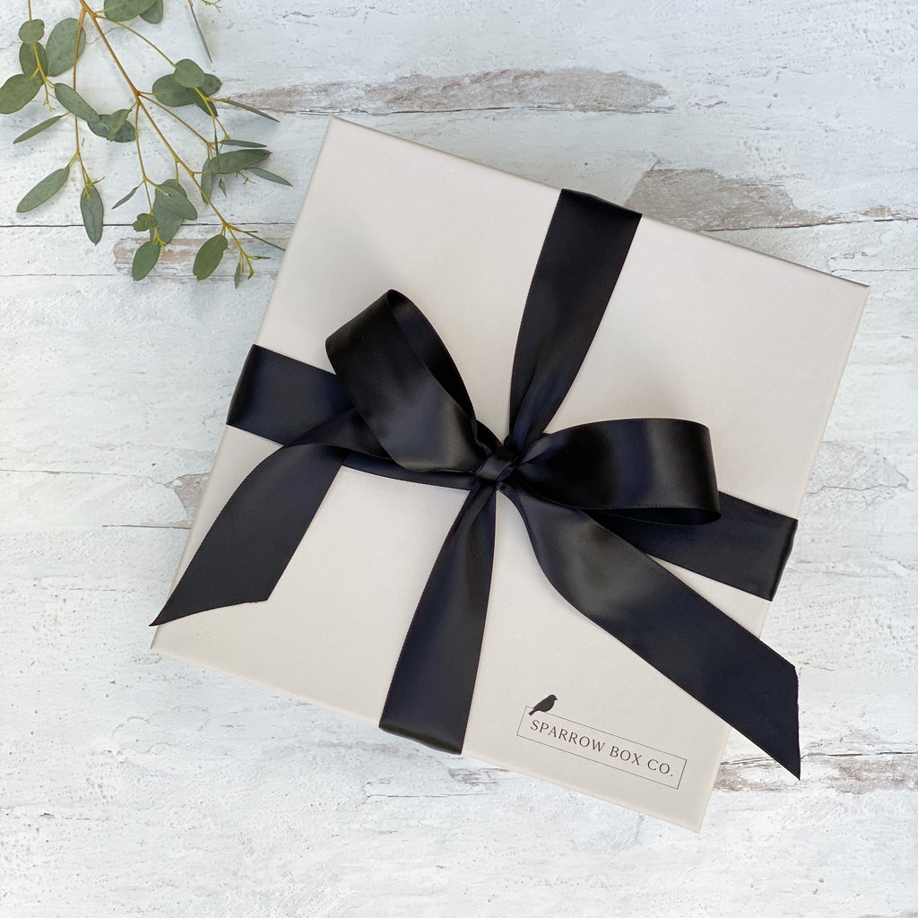 Sparrow-Box-Gift-Wrapping-Black-Satin-Bow