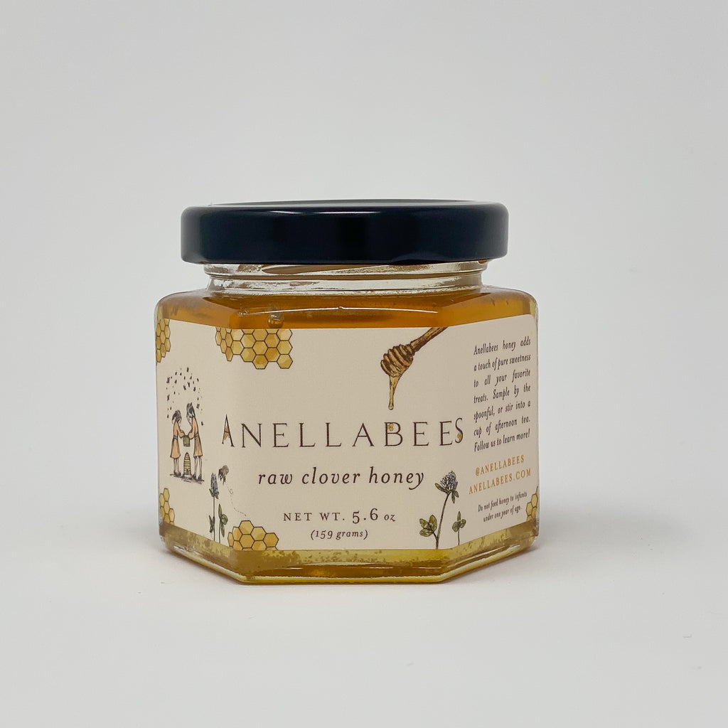 Renew_Anellabees_Raw_Clover_Honey_Sparrow_Box_Co_American_Made