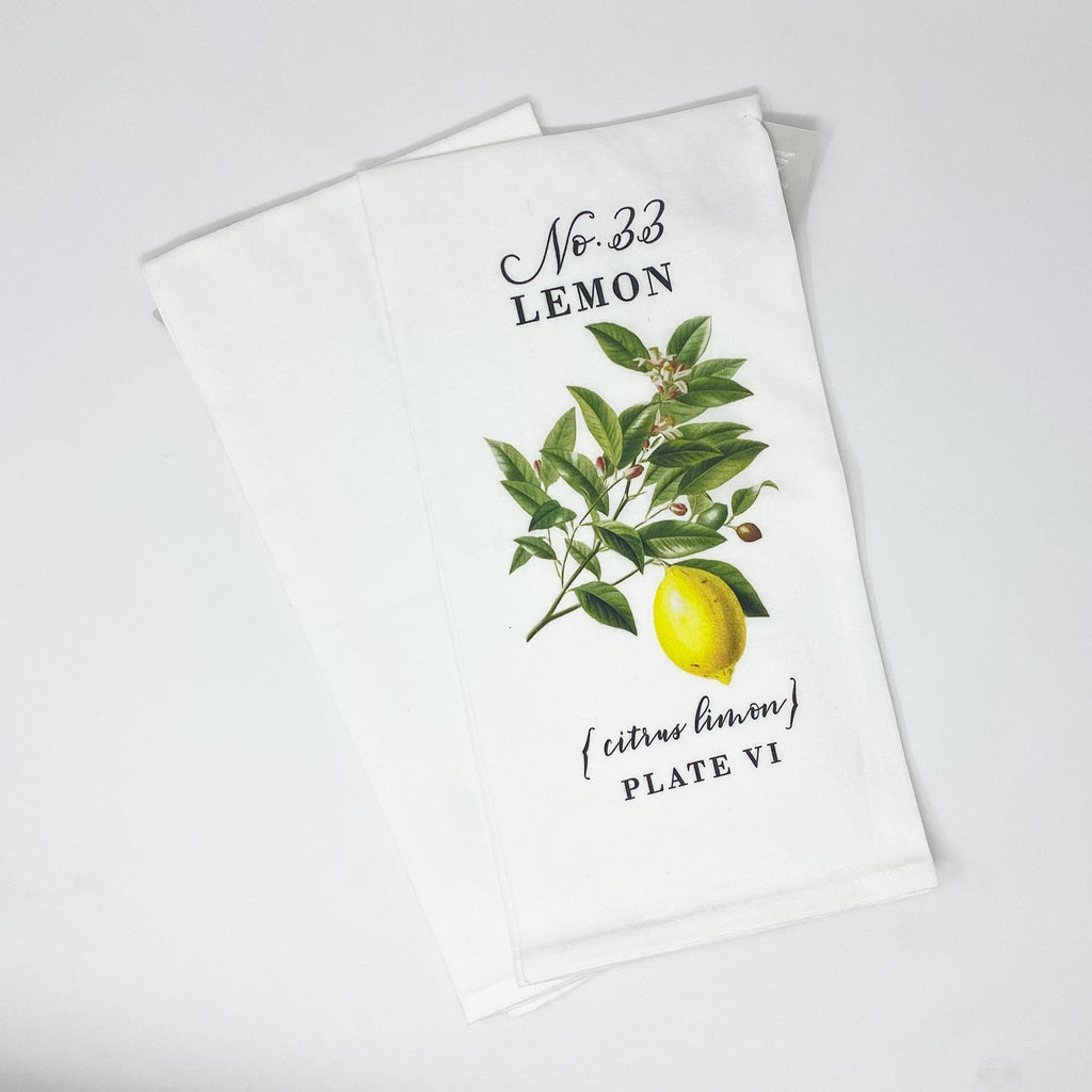 Happy_Home_Porter_Lane_Home_Botanical_Lemon_Tea_Towel_Sparrow_Box_Co_Amercian_Made